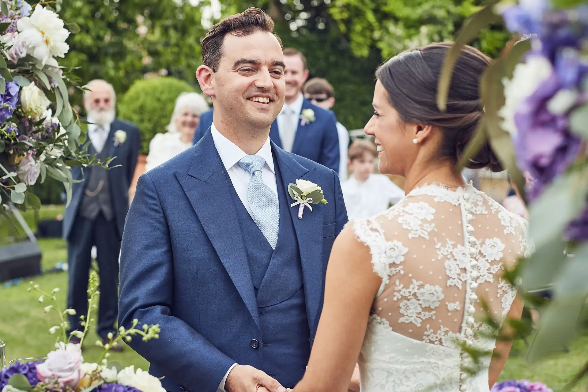 elegant english wedding near siena