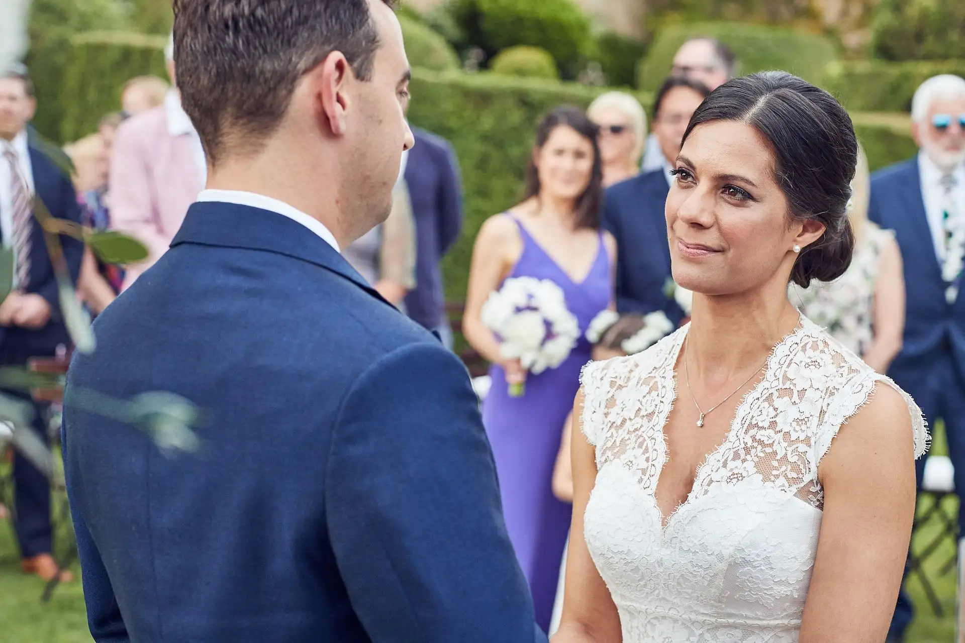elegant english wedding near siena