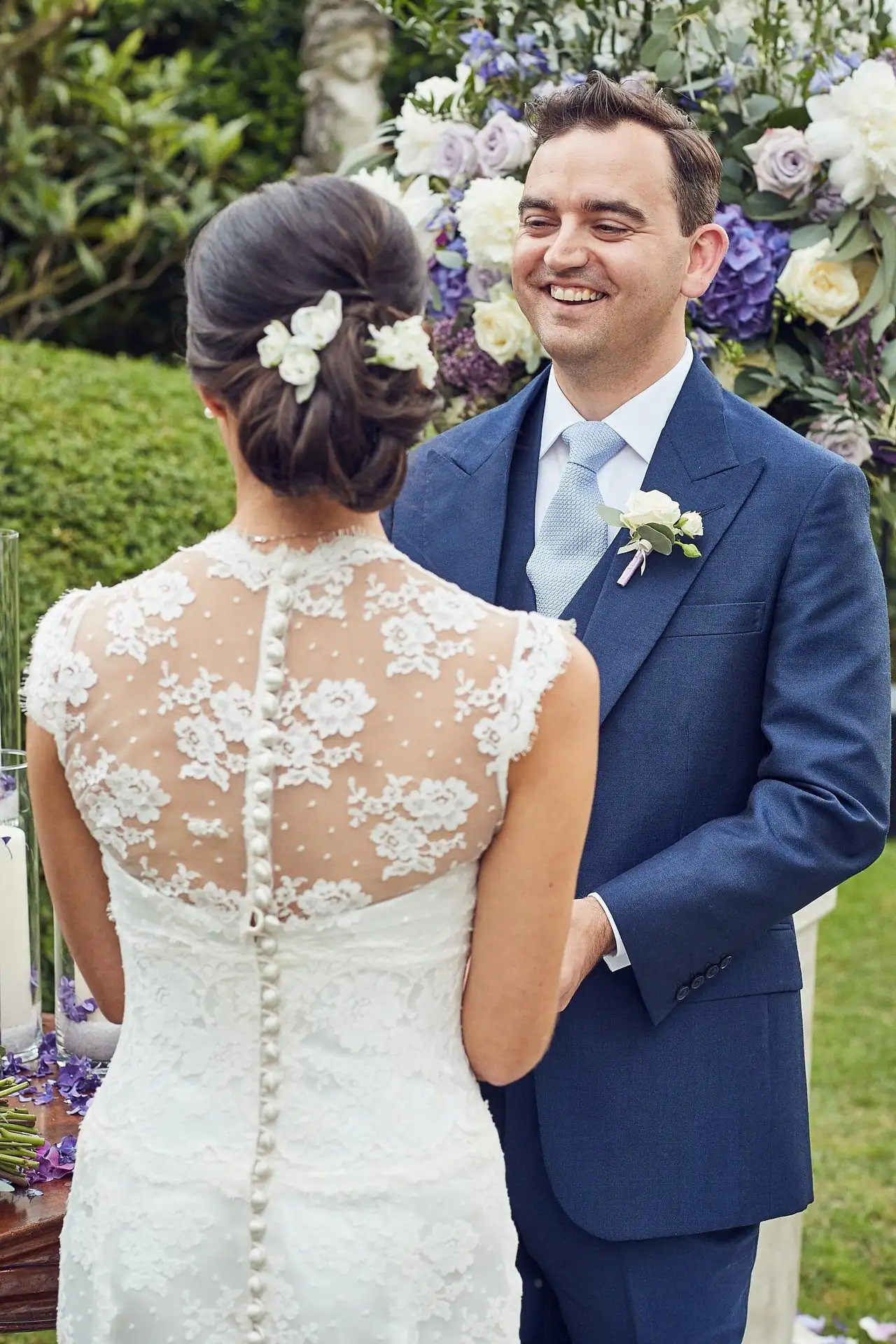 elegant english wedding near siena