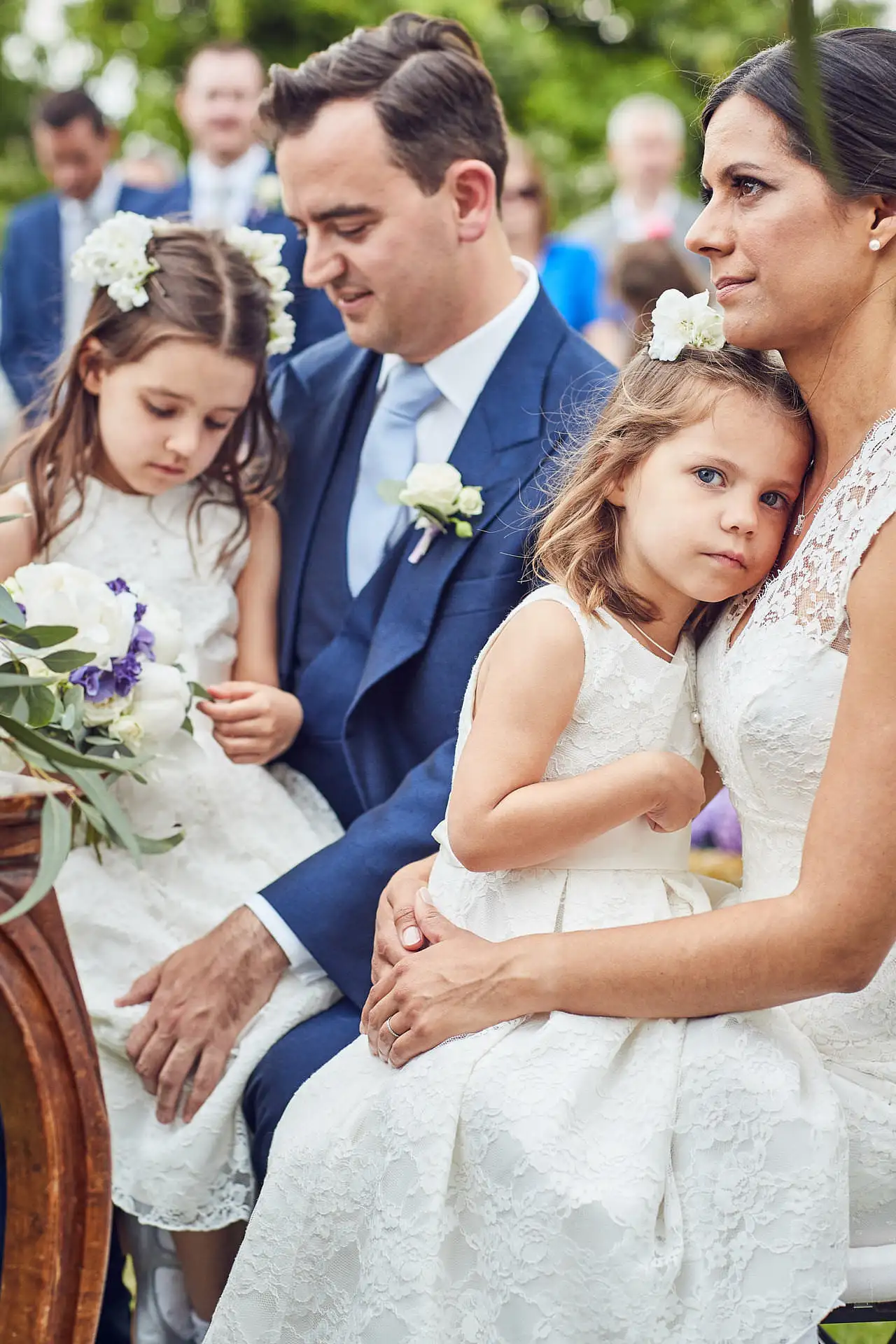 elegant english wedding near siena