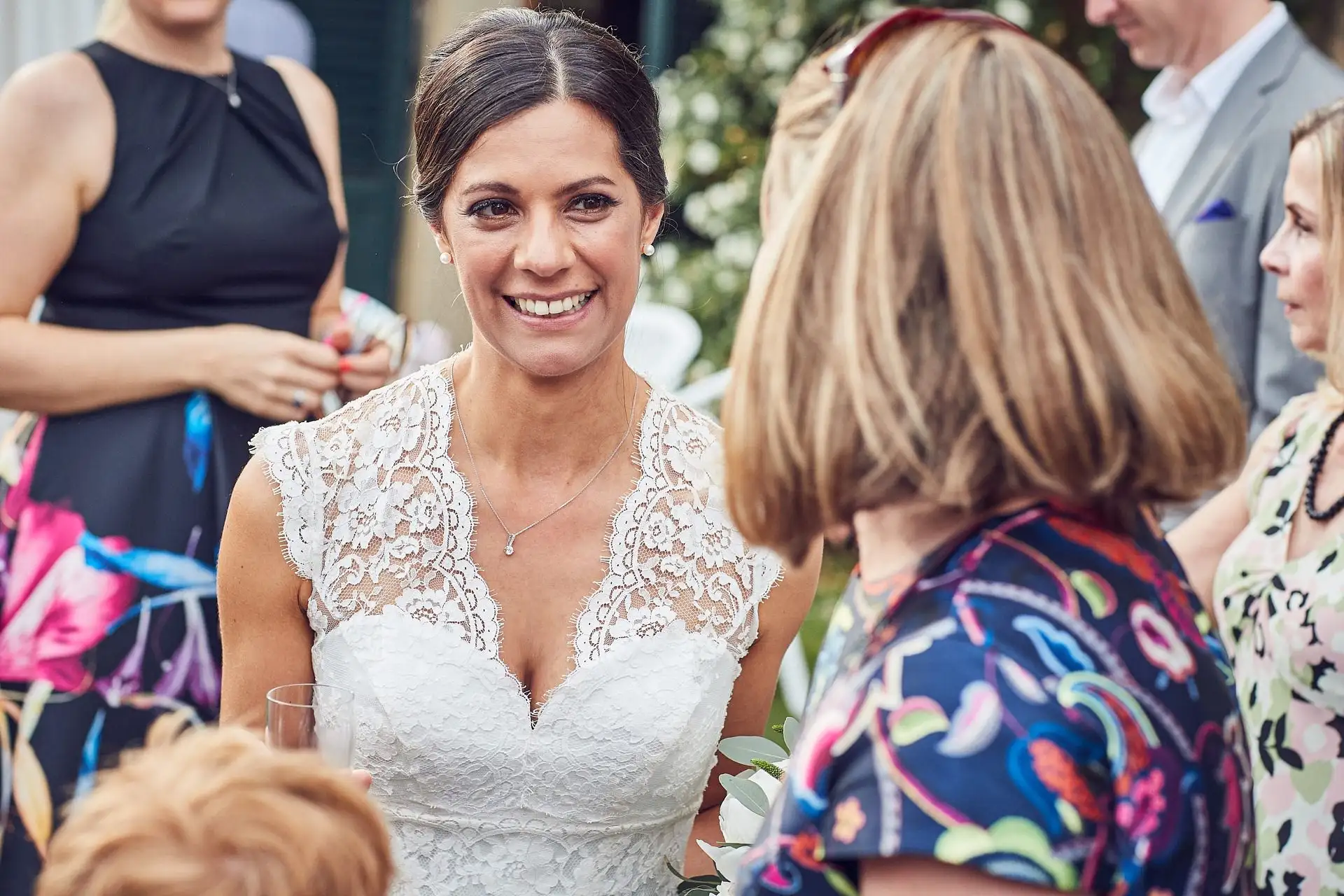 elegant english wedding near siena