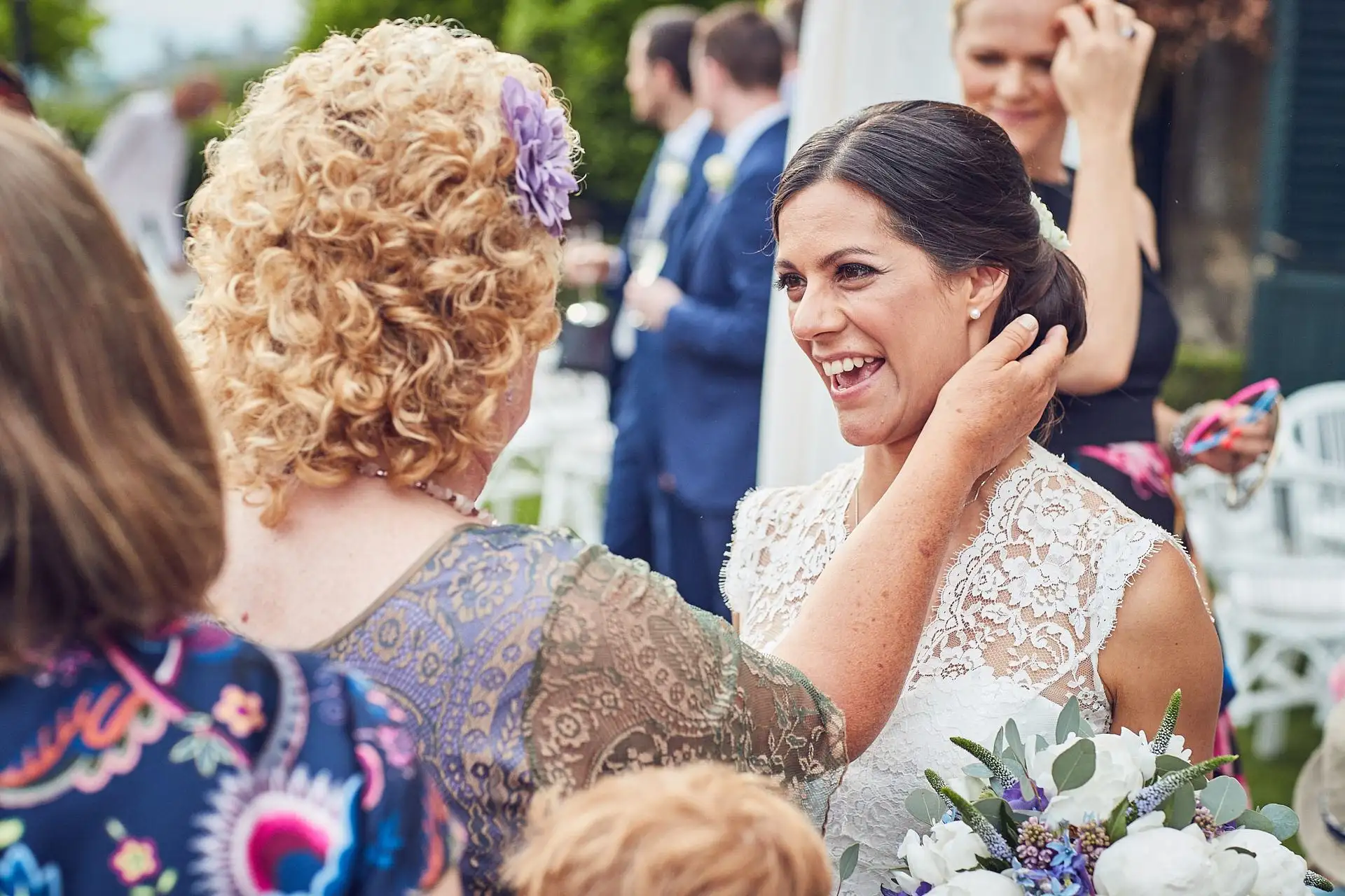 elegant english wedding near siena
