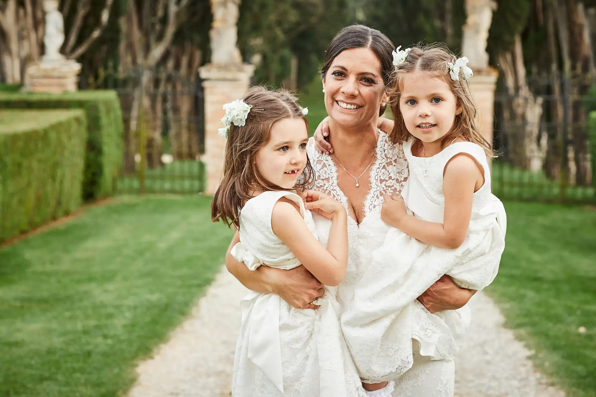 elegant english wedding near siena