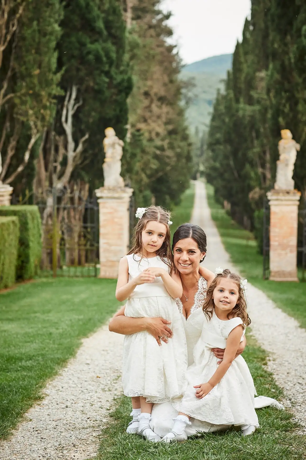 elegant english wedding near siena