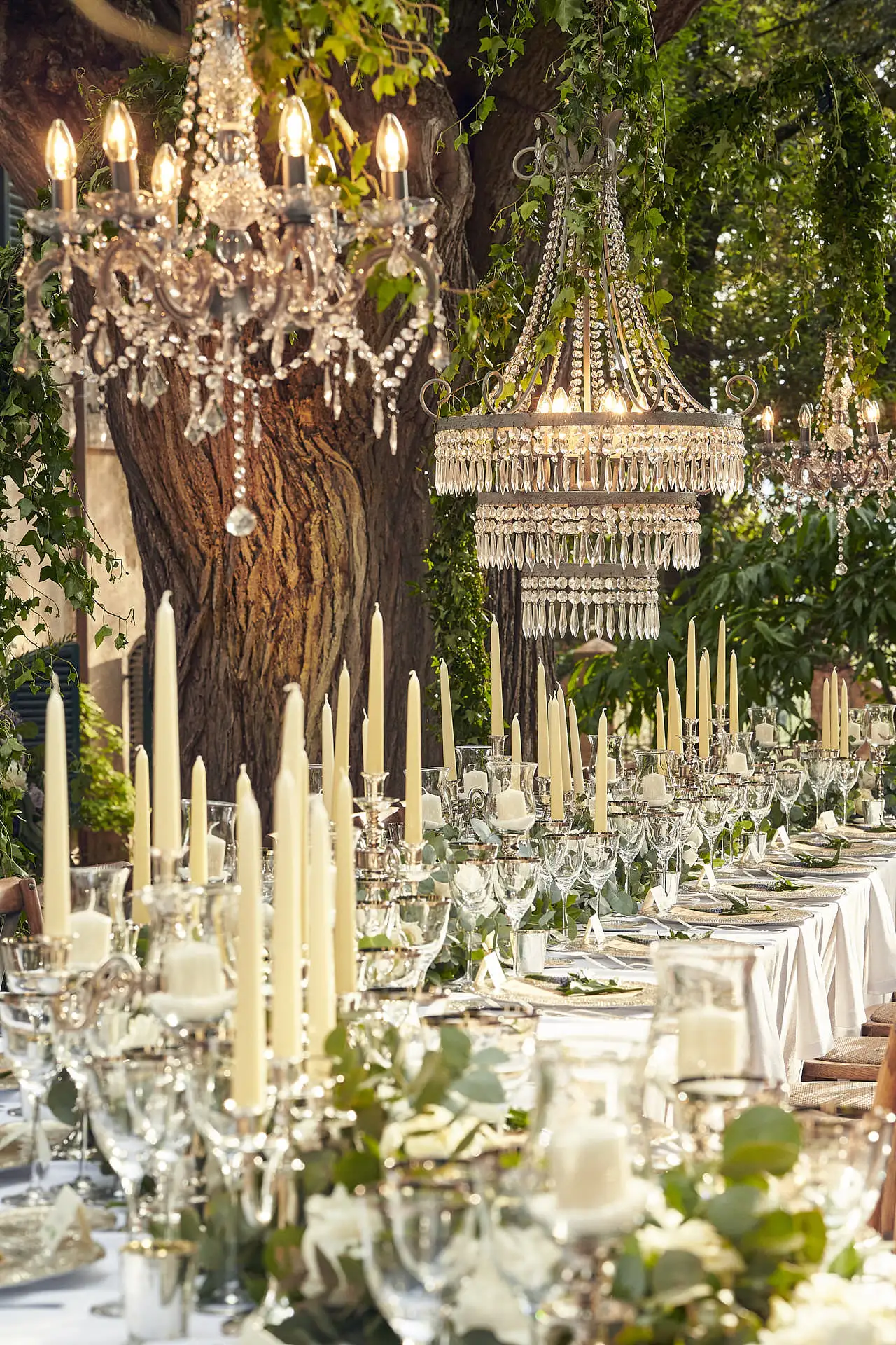 elegant english wedding near siena