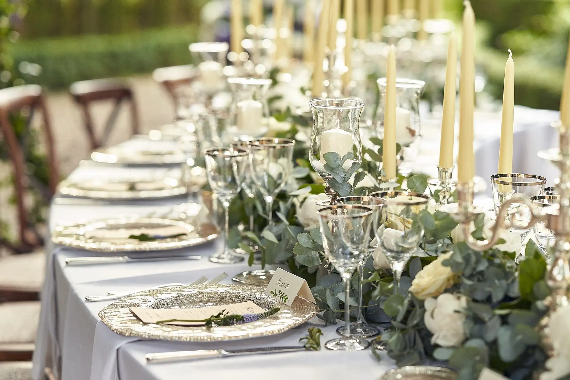 elegant english wedding near siena