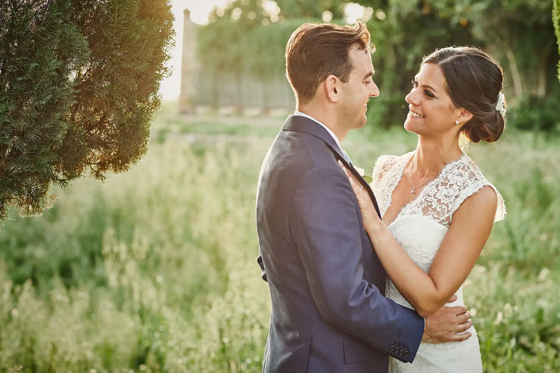 elegant english wedding near siena