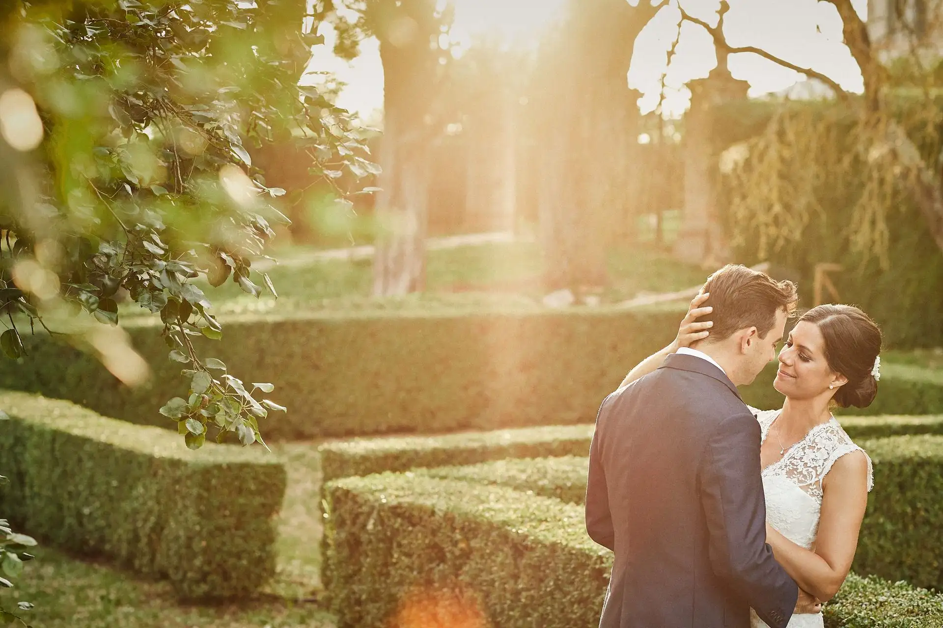 elegant english wedding near siena
