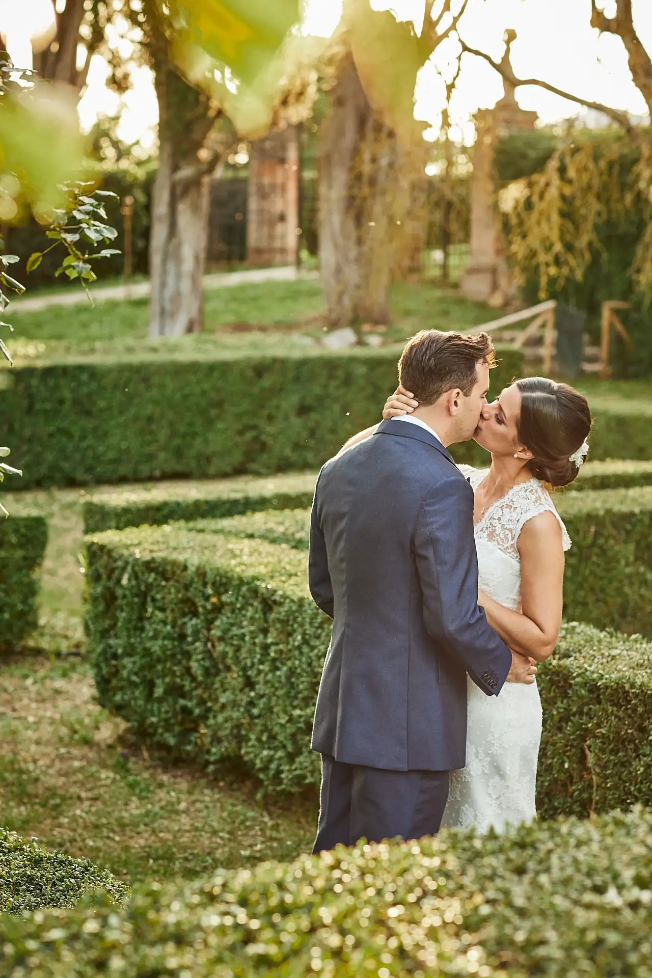 elegant english wedding near siena