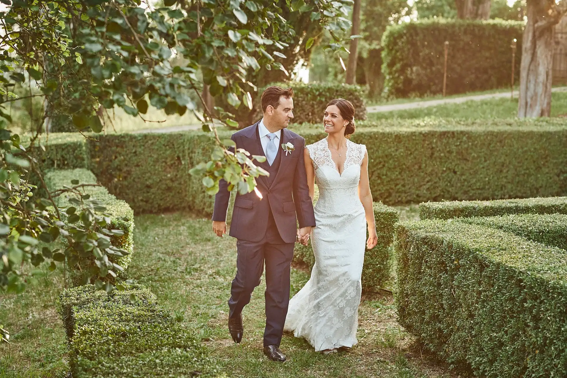 elegant english wedding near siena