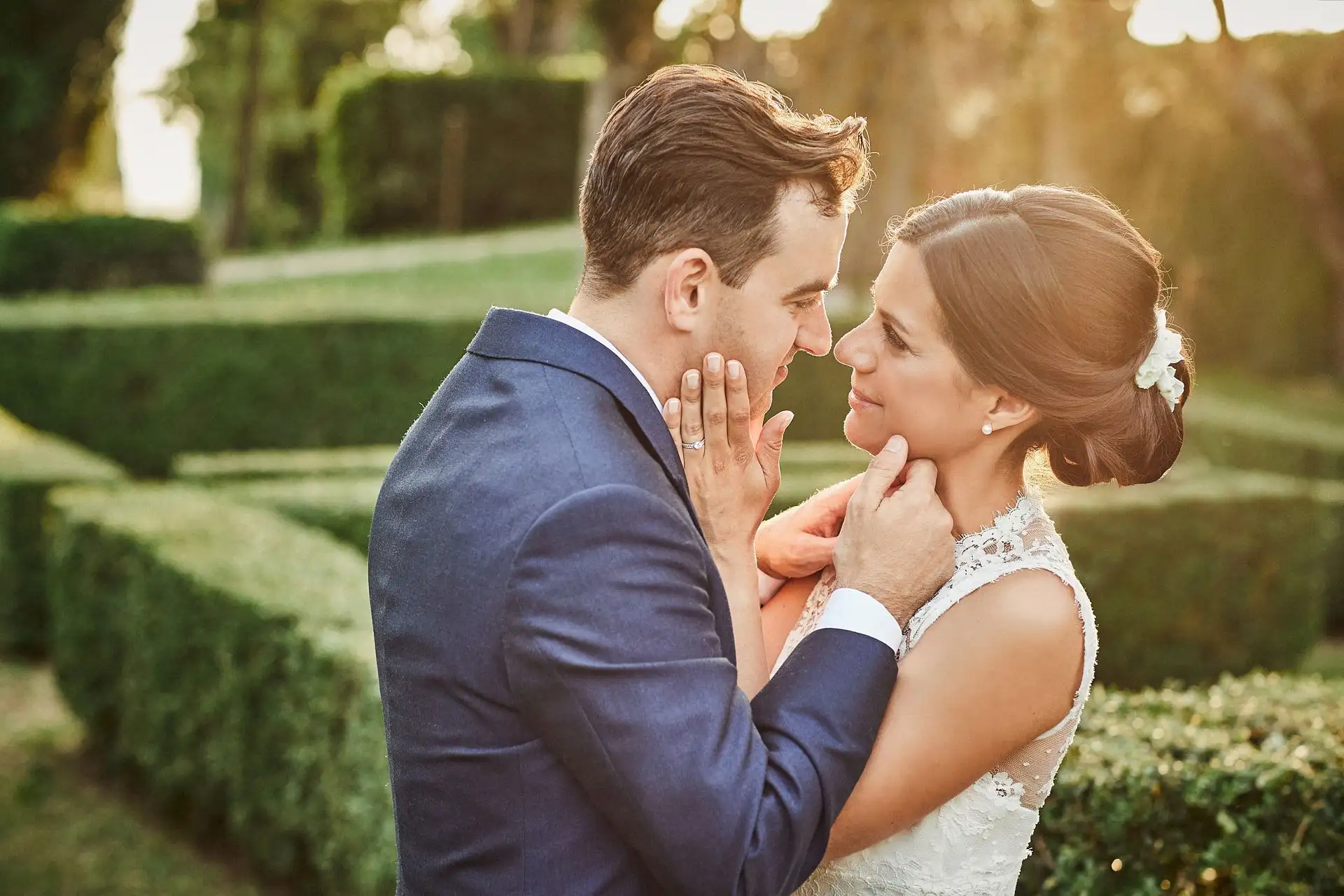 elegant english wedding near siena