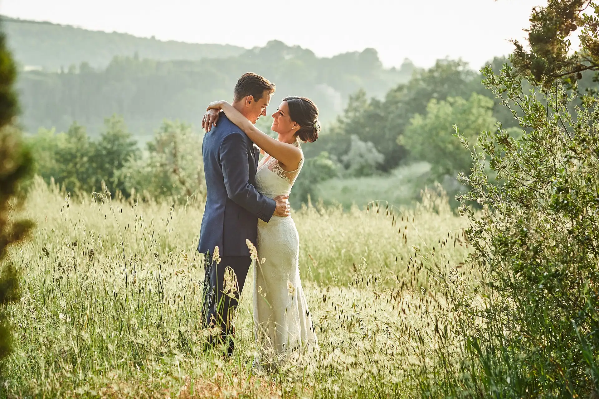 elegant english wedding near siena
