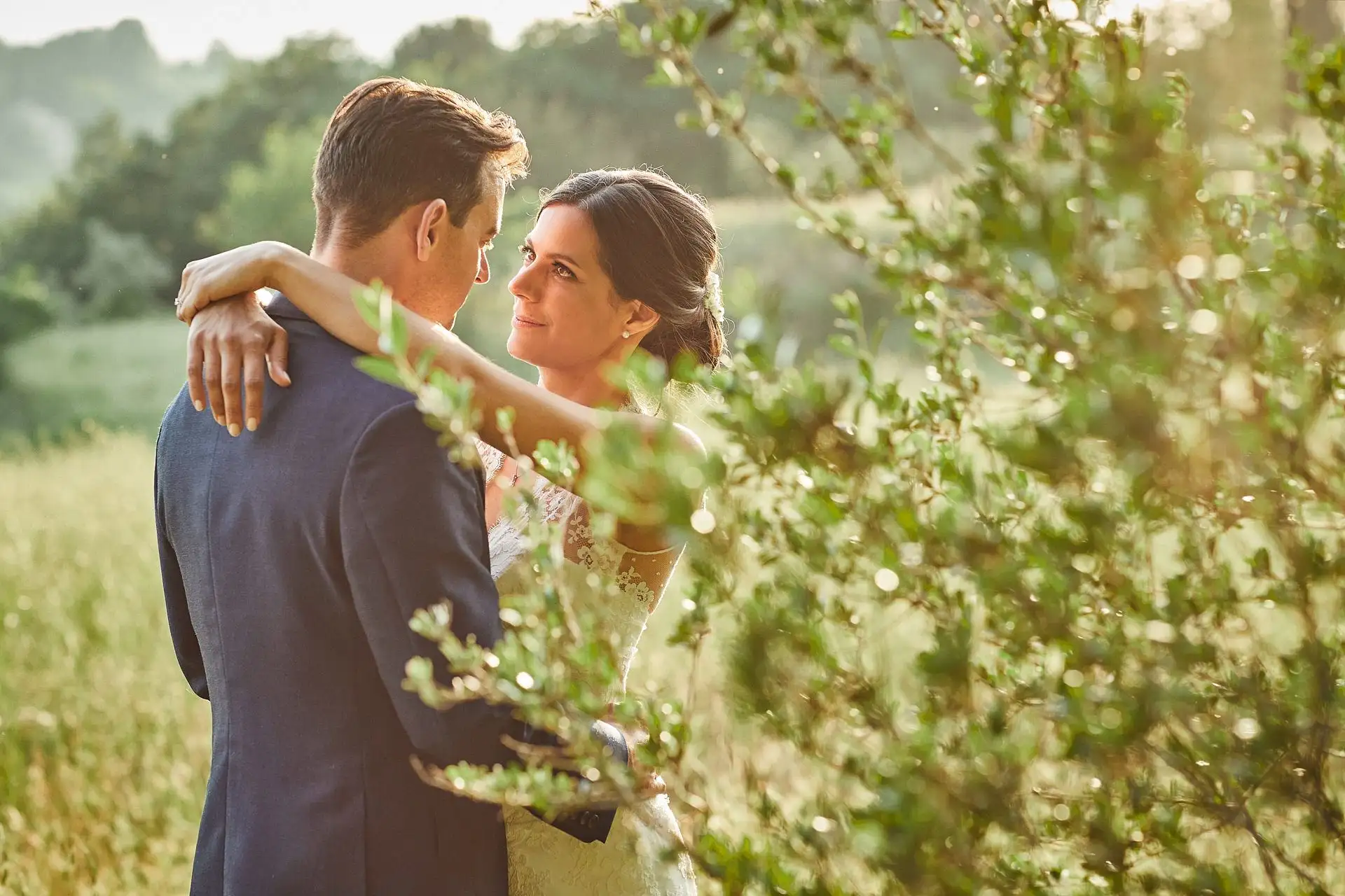 elegant english wedding near siena