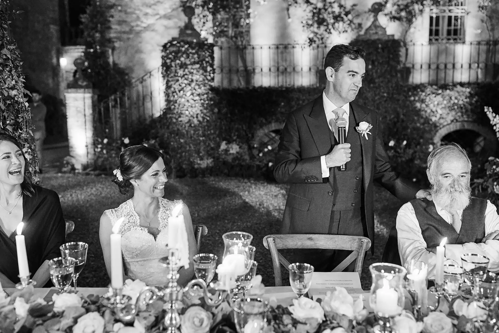 elegant english wedding near siena