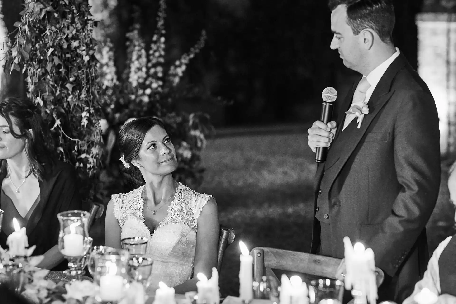 elegant english wedding near siena