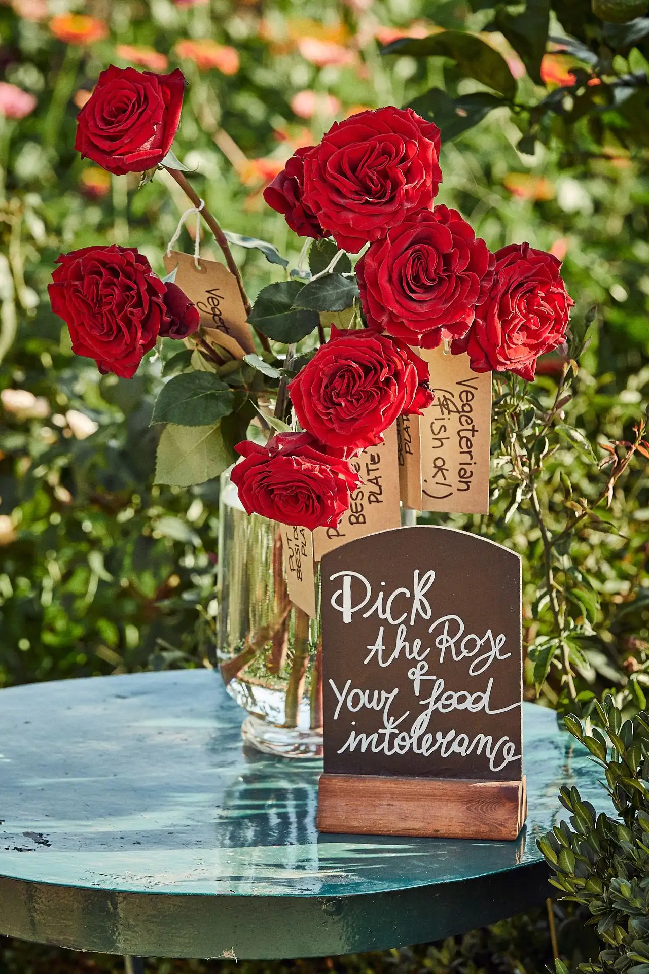 elegant family style welcome dinner