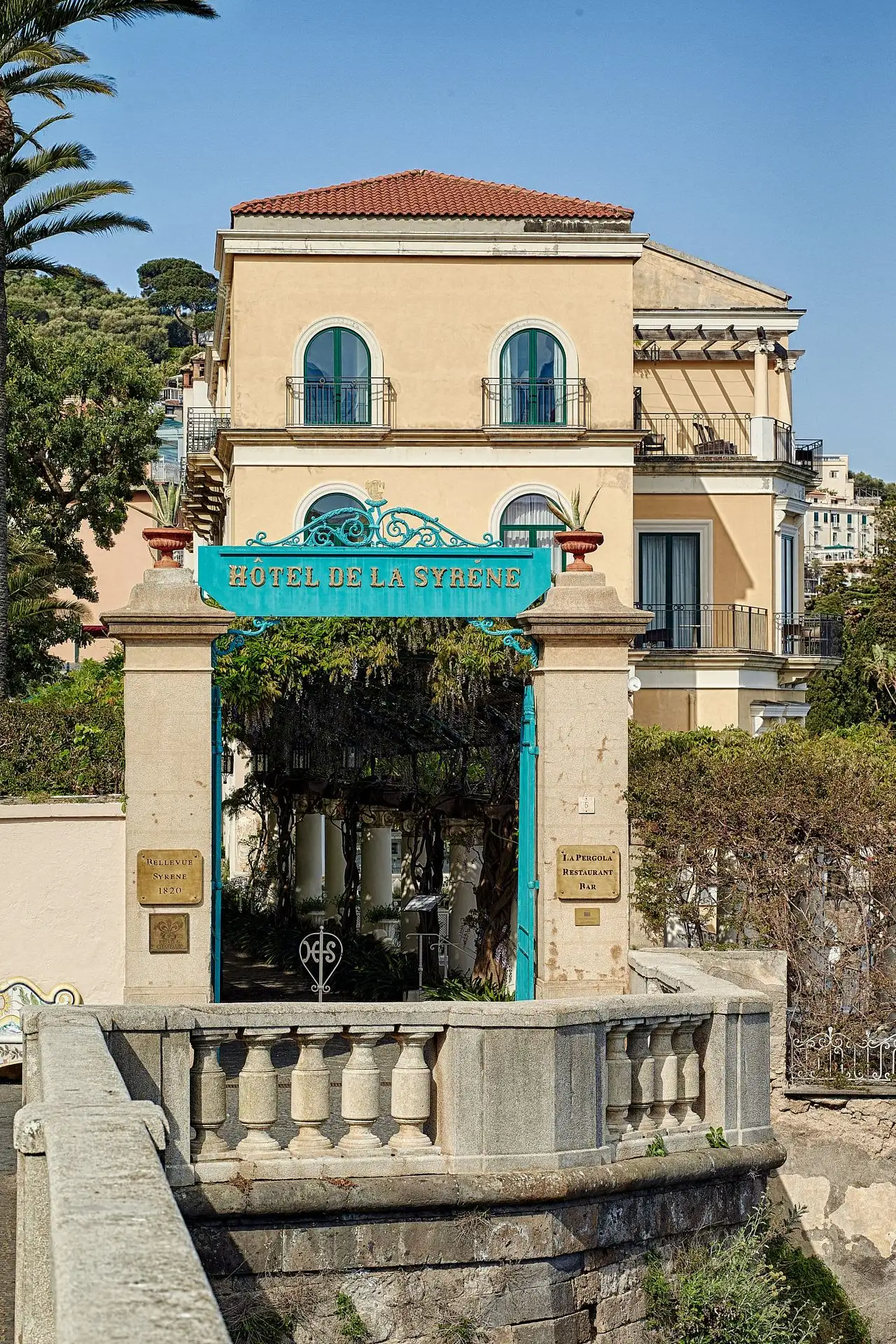 hotel bellevue syrene wedding sorrento