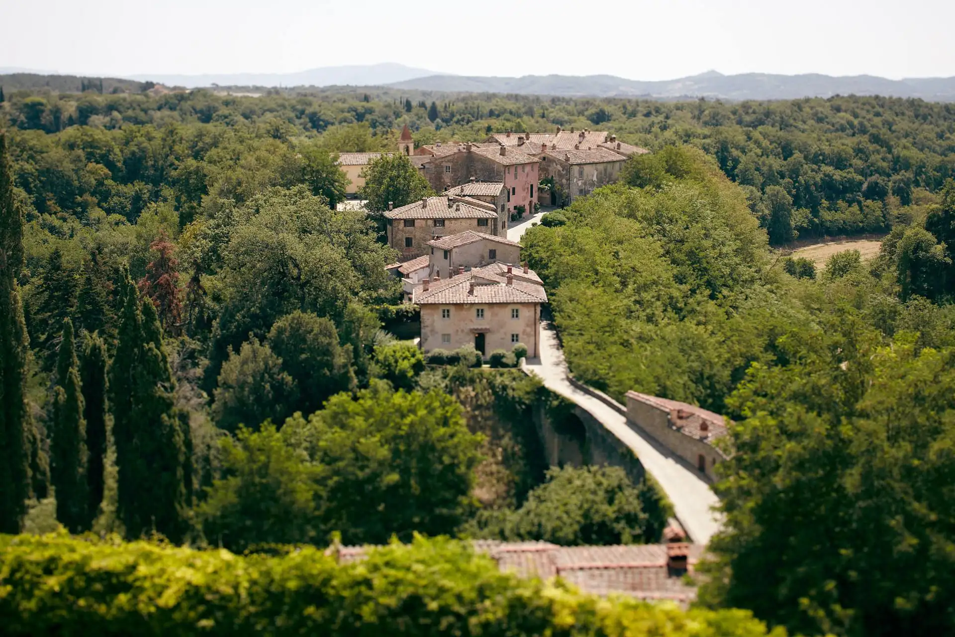 il borro wedding german television star
