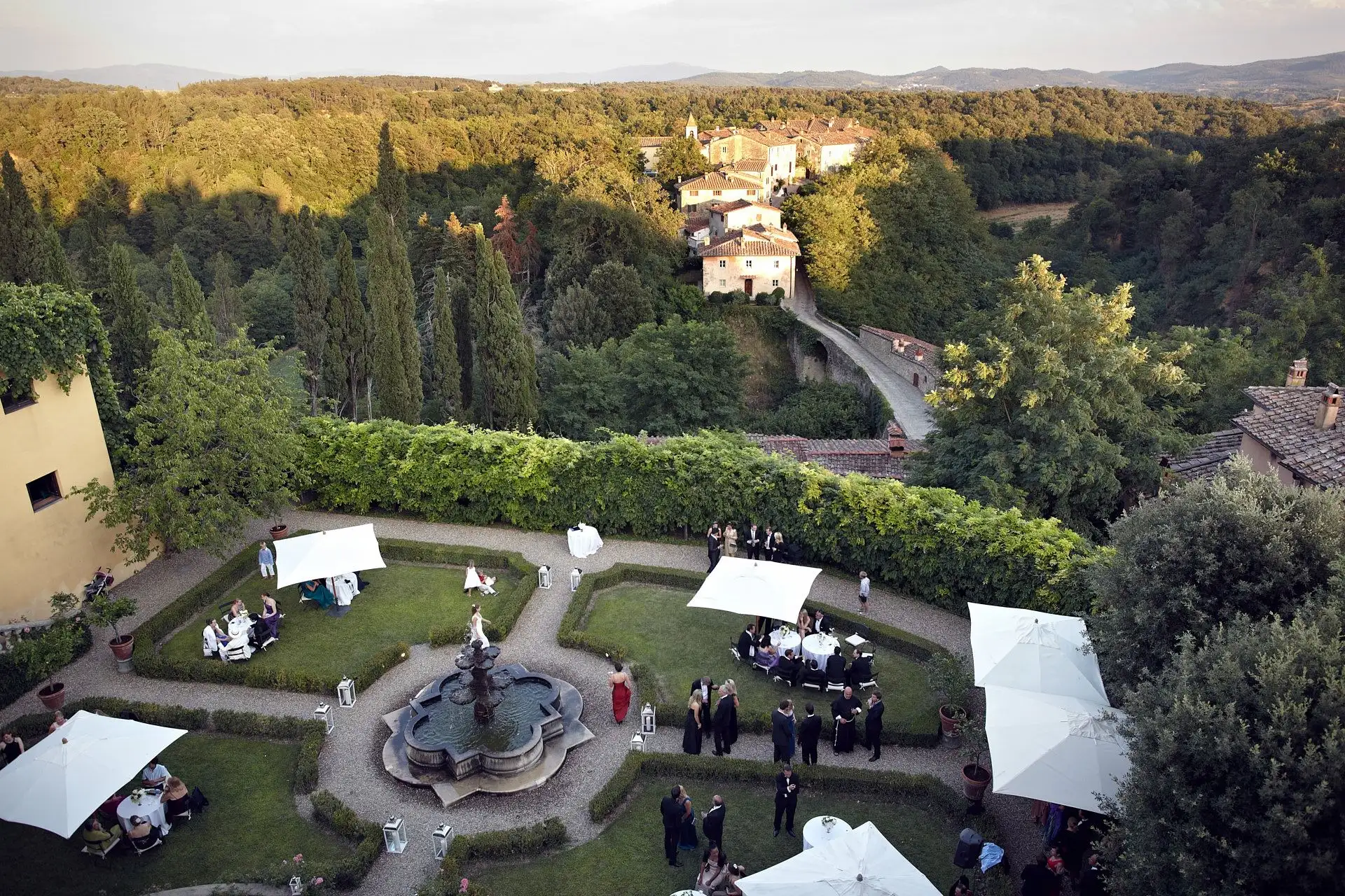 il borro wedding german television star