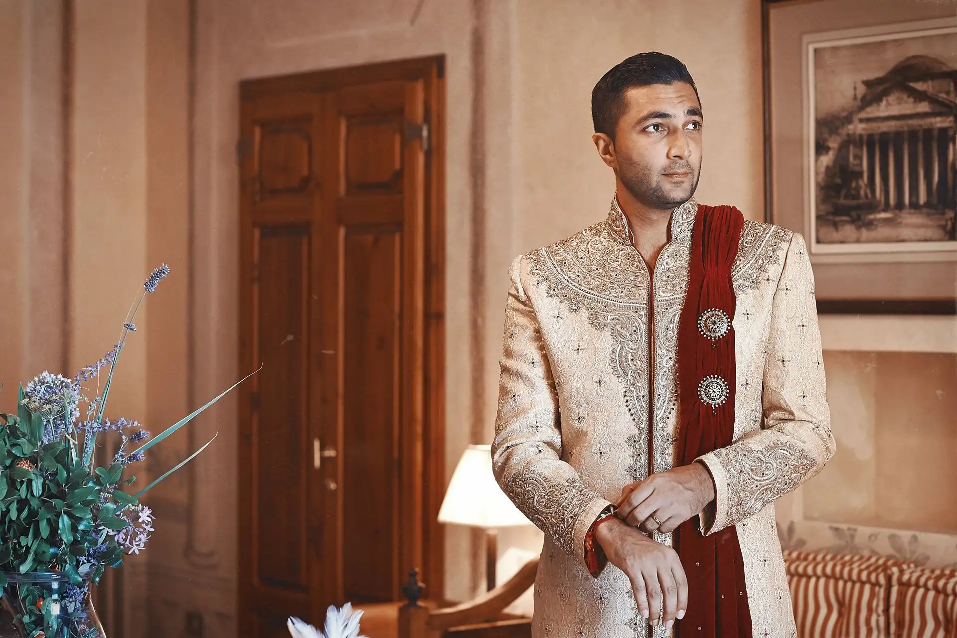 indian wedding in tuscany