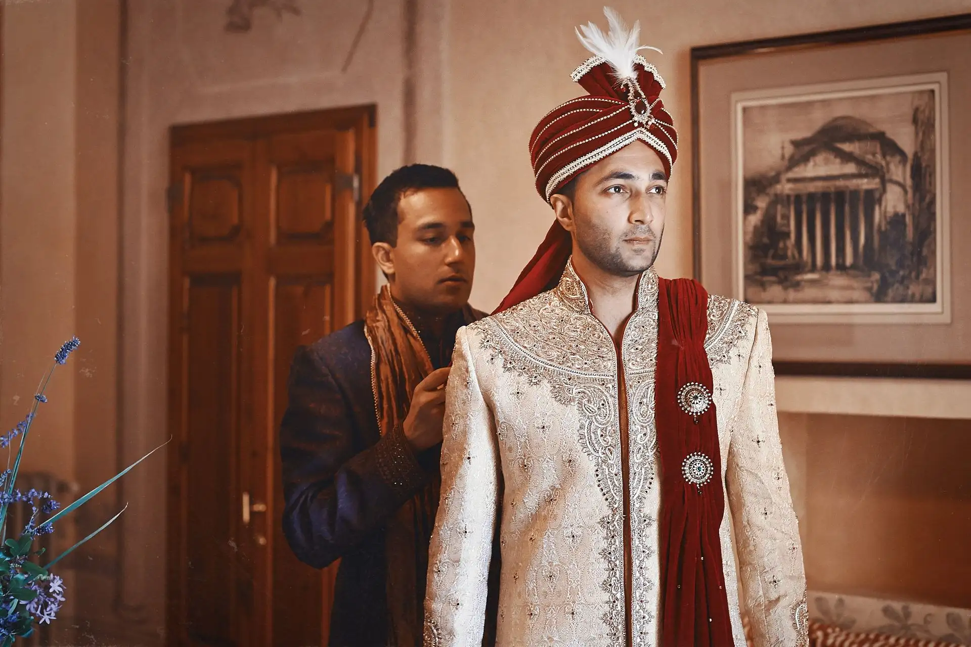 indian wedding in tuscany