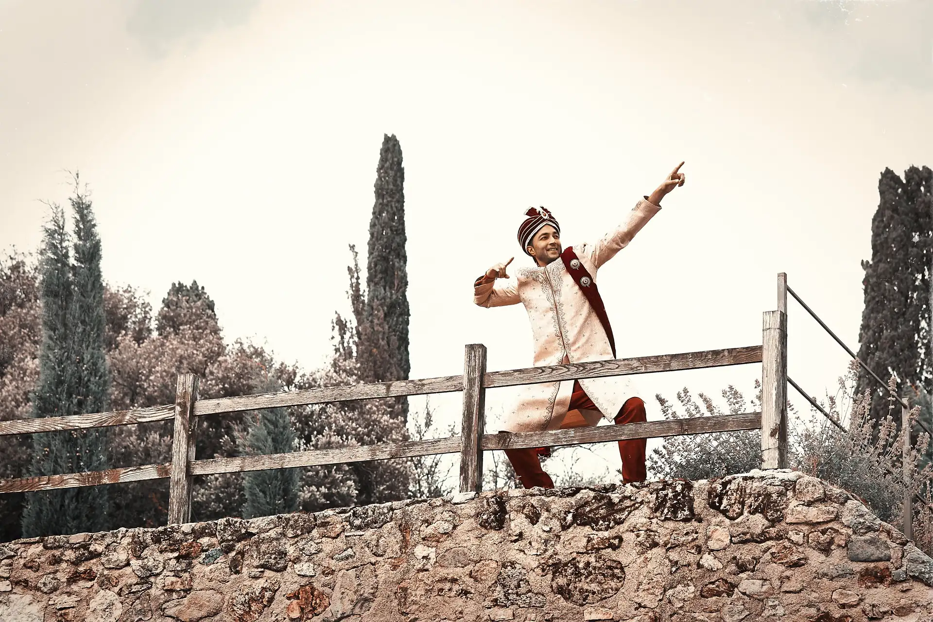 indian wedding in tuscany