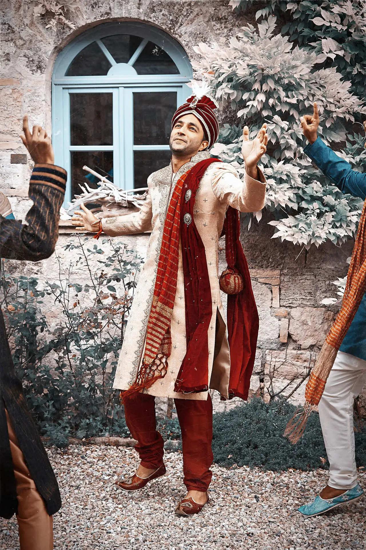 indian wedding in tuscany