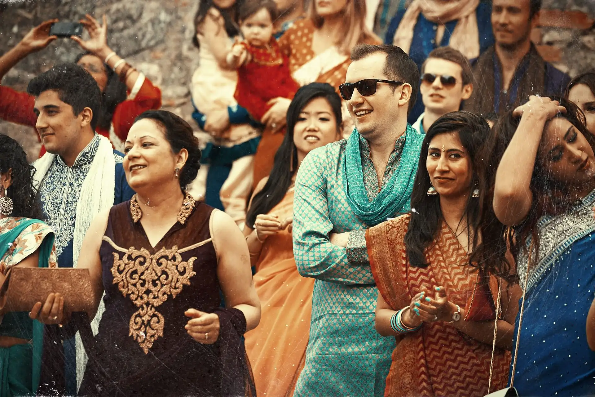 indian wedding in tuscany