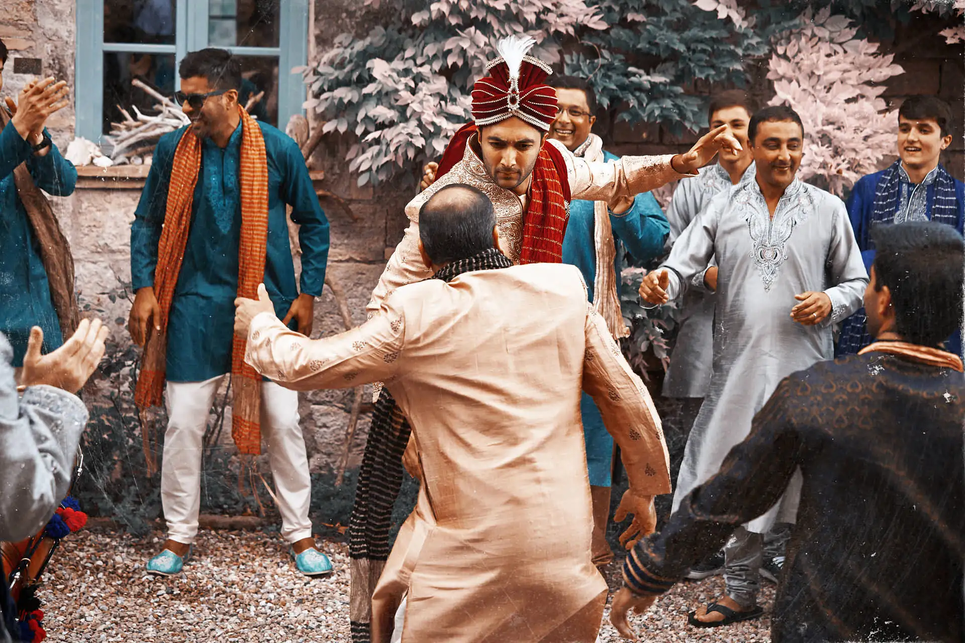 indian wedding in tuscany