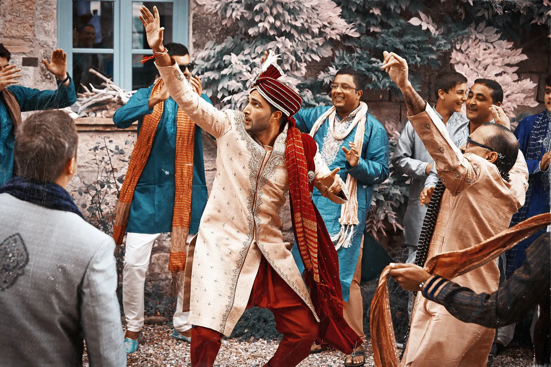 indian wedding in tuscany