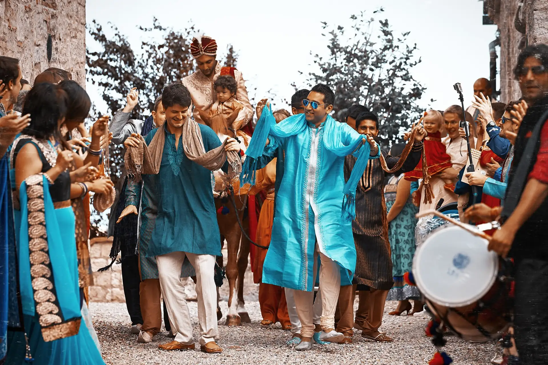 indian wedding in tuscany