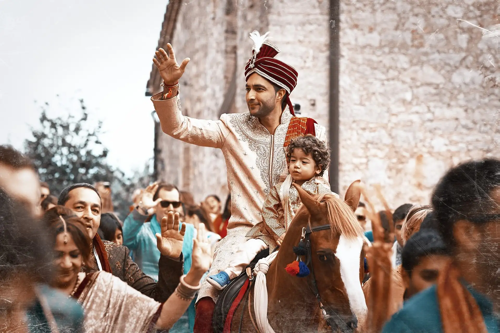 indian wedding in tuscany
