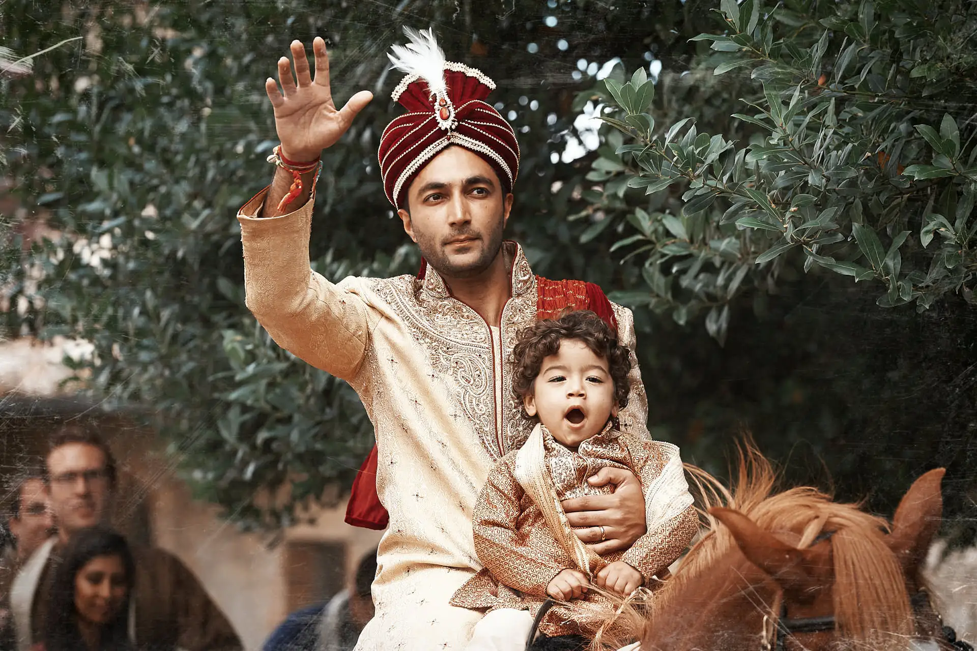 indian wedding in tuscany