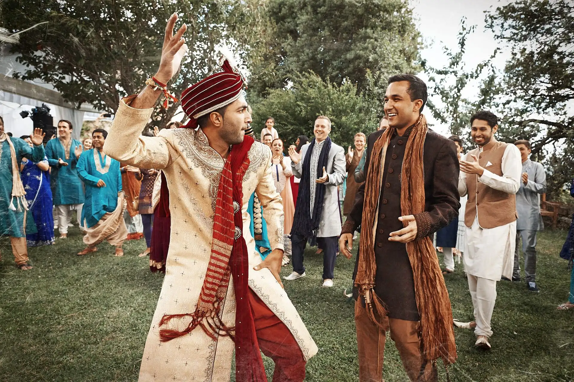 indian wedding in tuscany