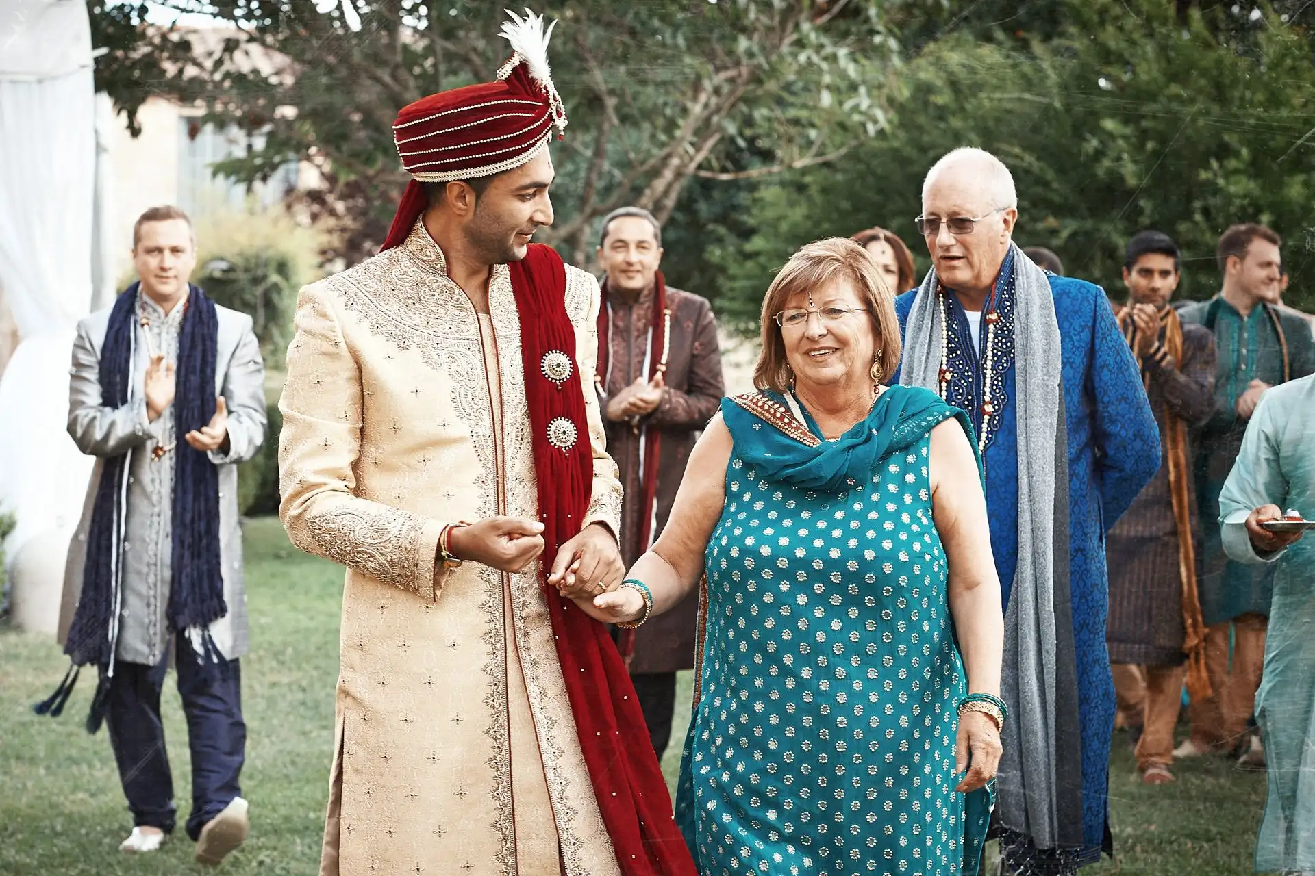 indian wedding in tuscany