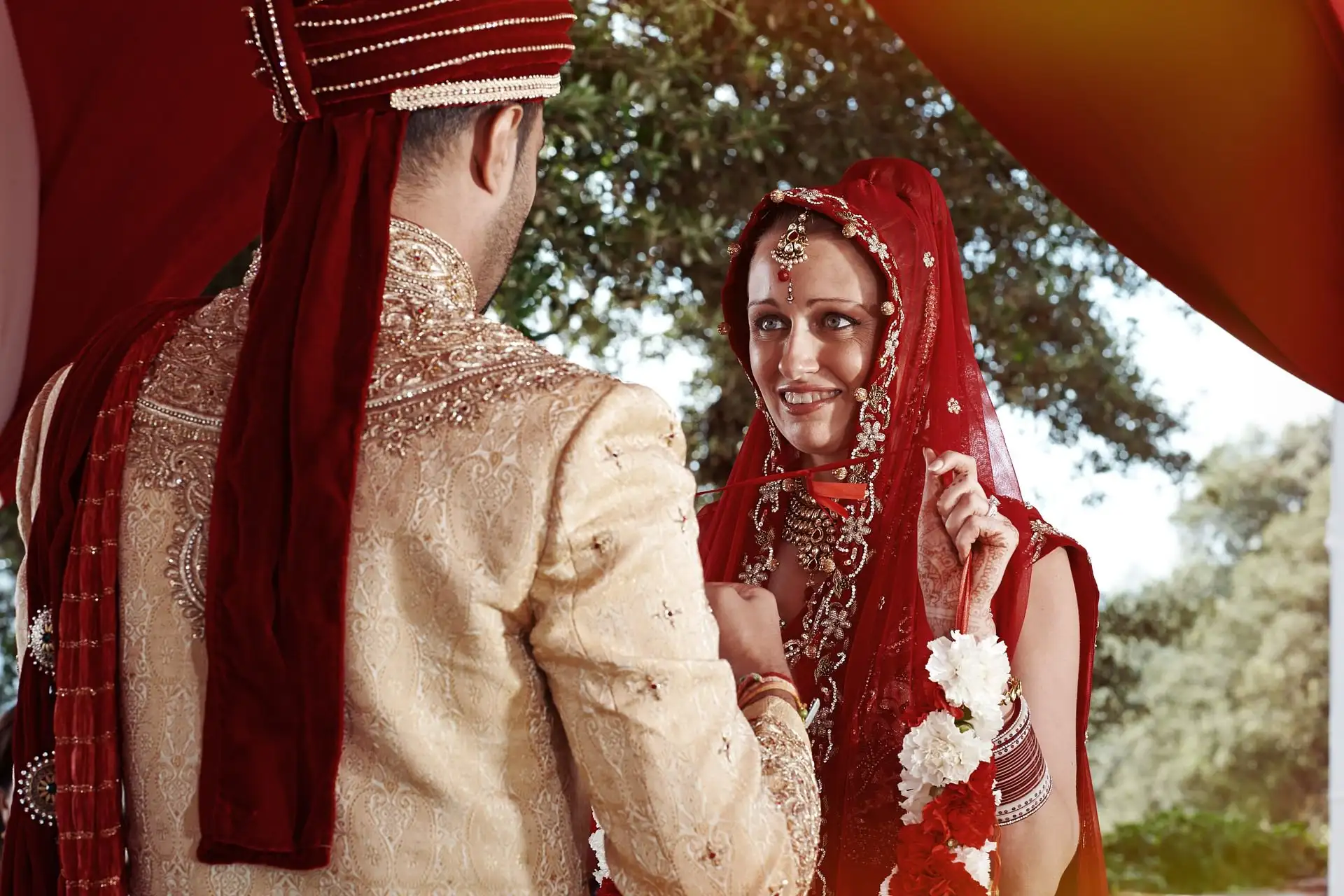 indian wedding in tuscany