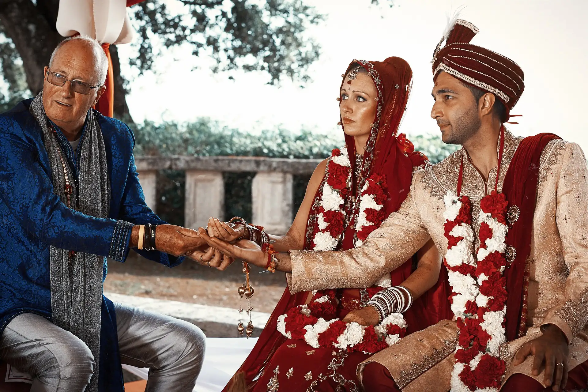 indian wedding in tuscany