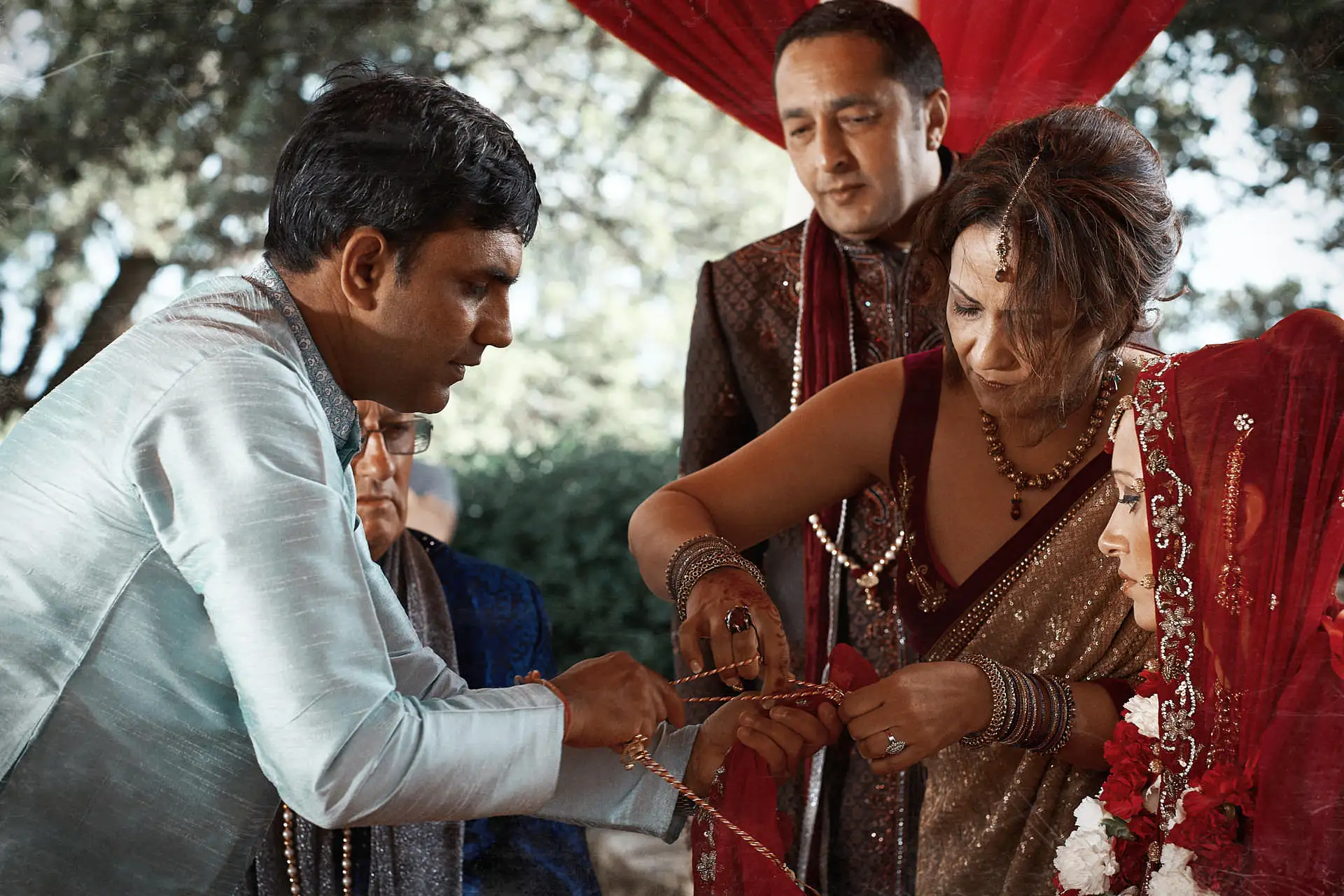 indian wedding in tuscany