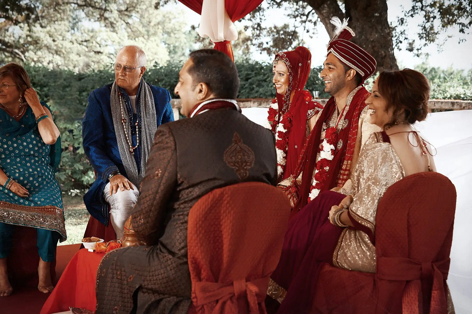 indian wedding in tuscany