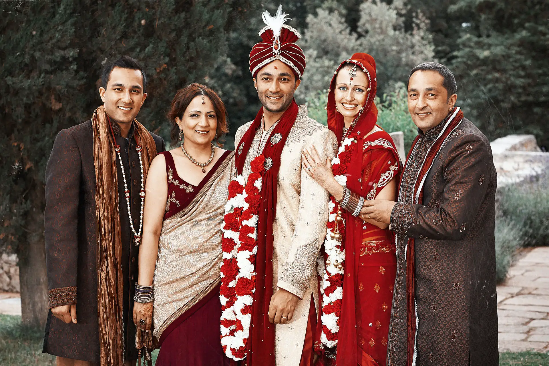 indian wedding in tuscany