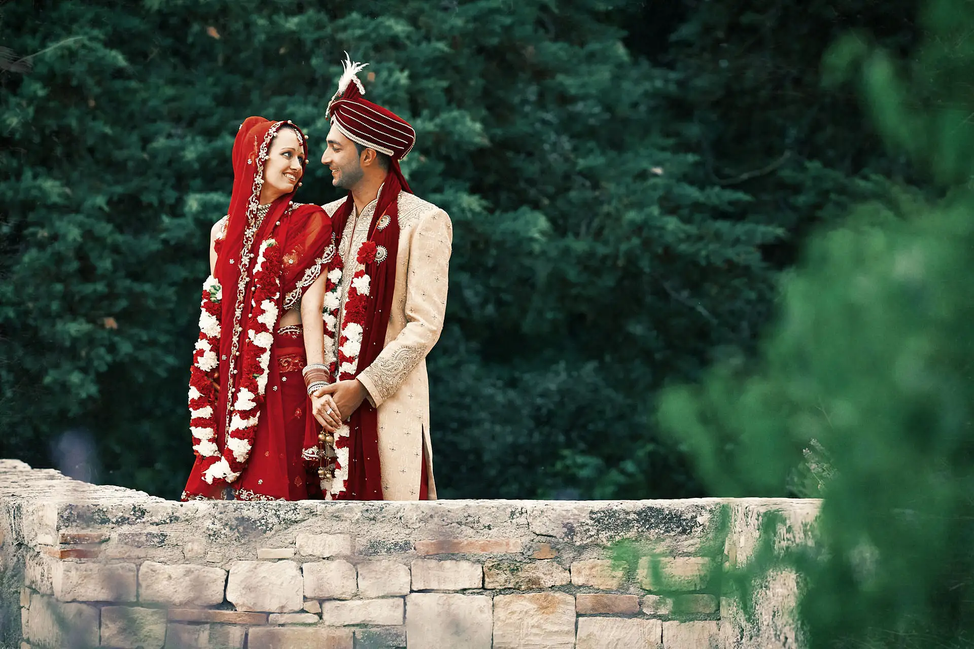 indian wedding in tuscany
