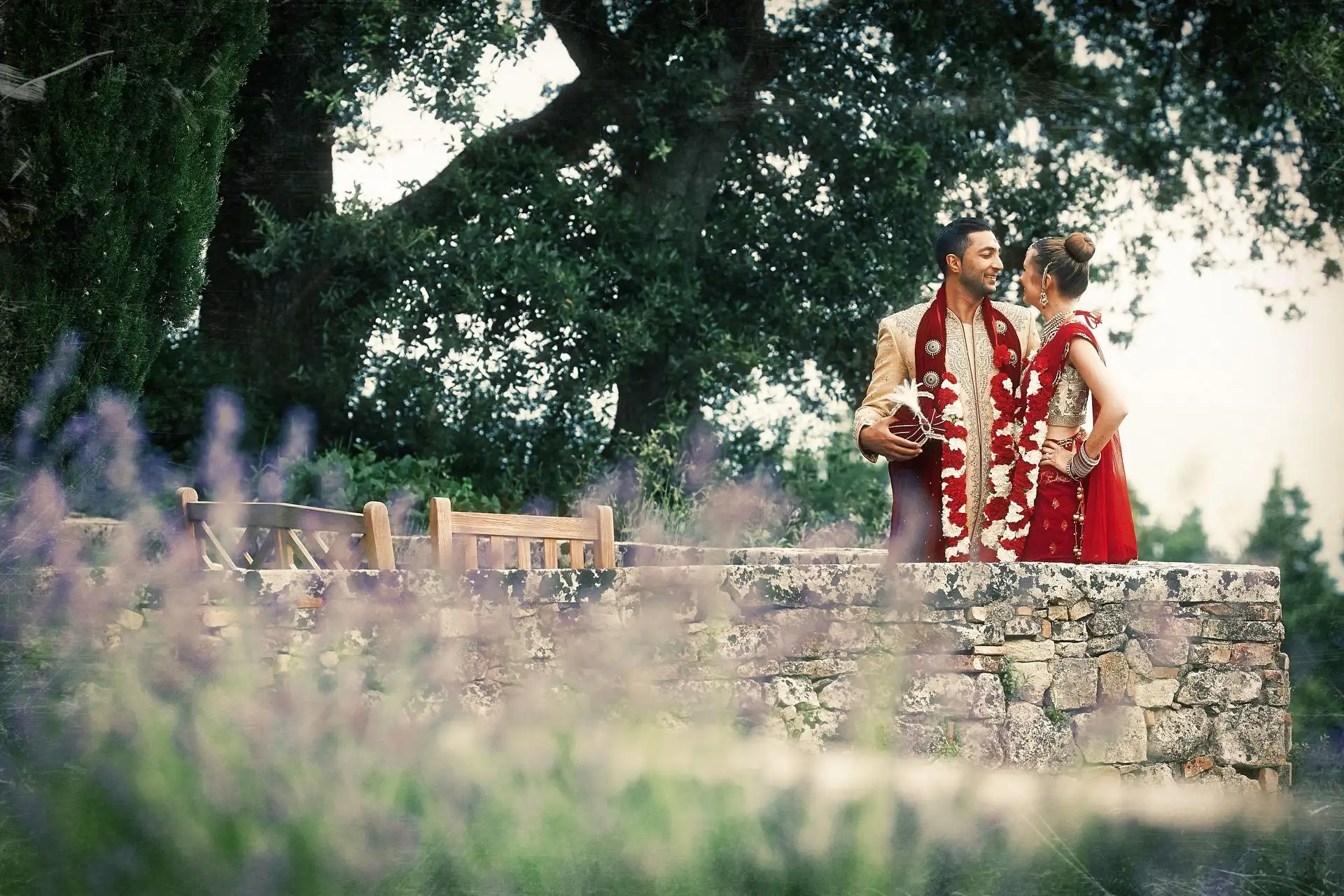 indian wedding in tuscany