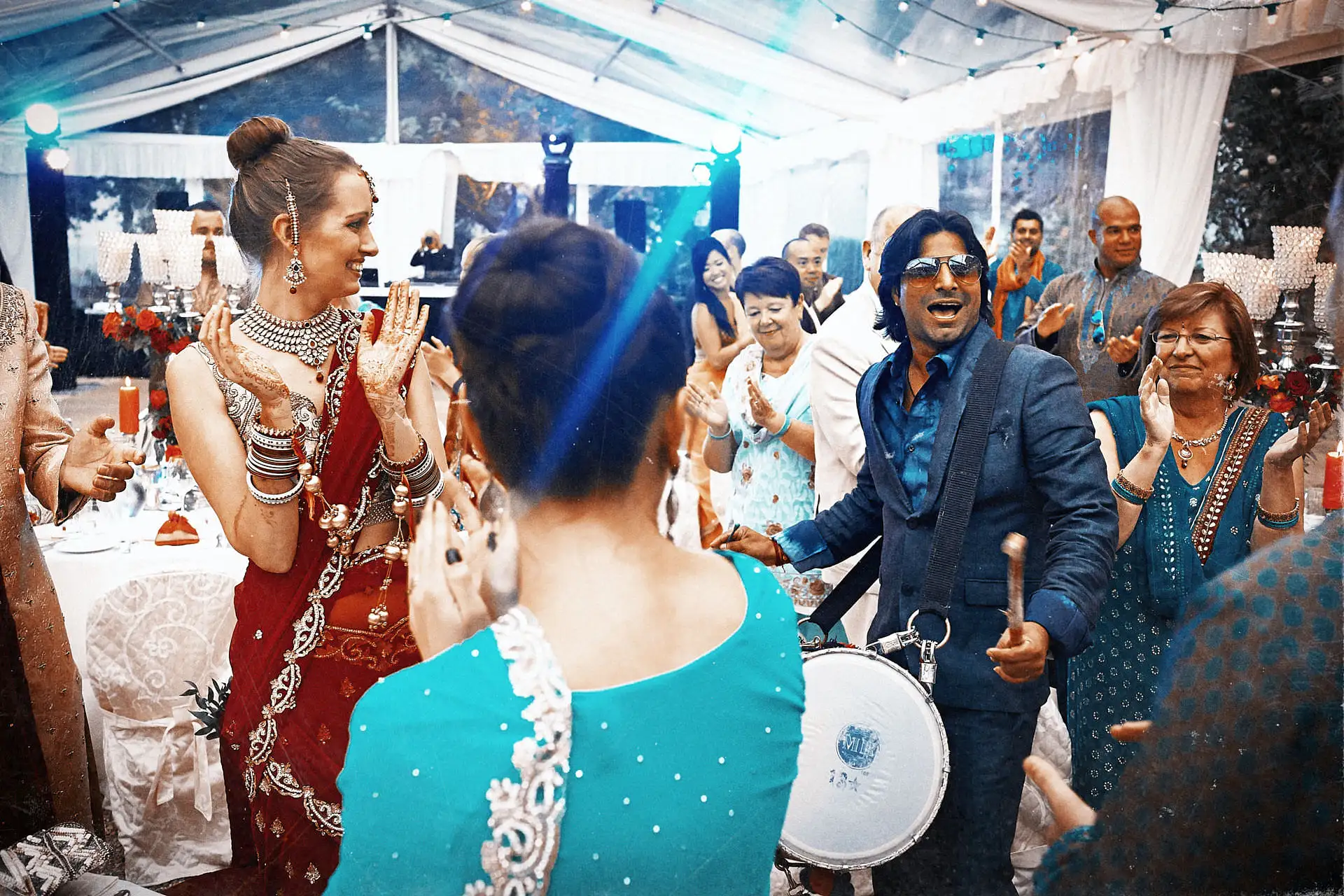 indian wedding in tuscany