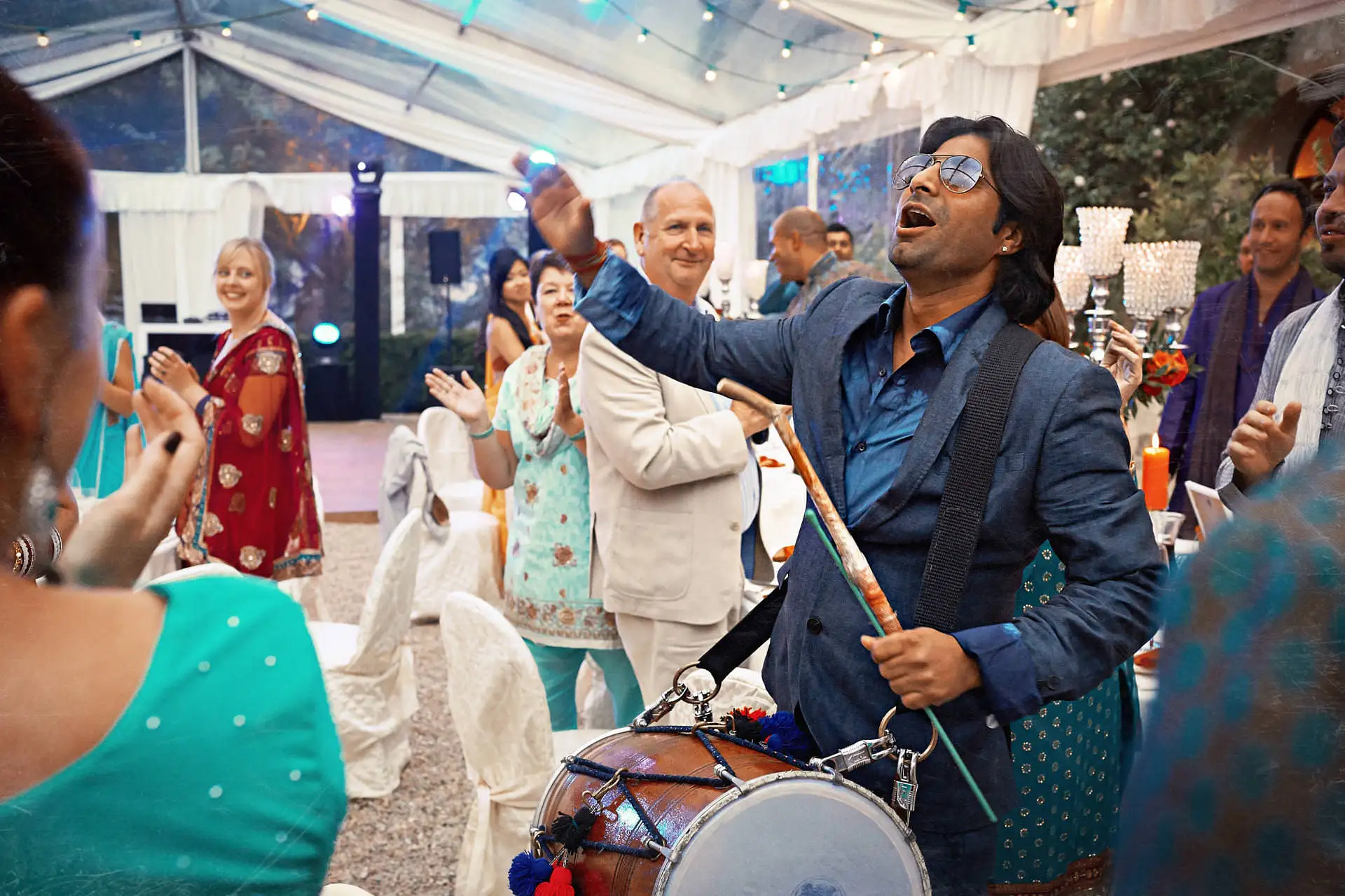 indian wedding in tuscany