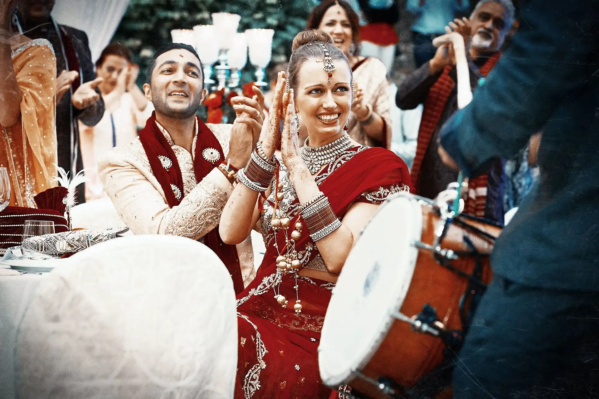 indian wedding in tuscany