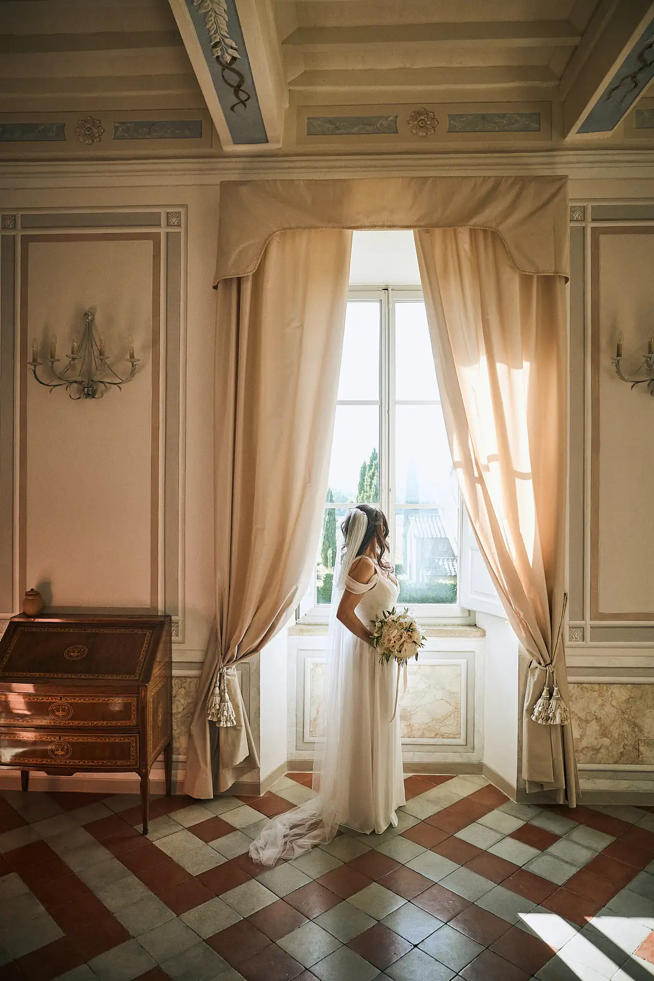 intimate villa di piazzano wedding