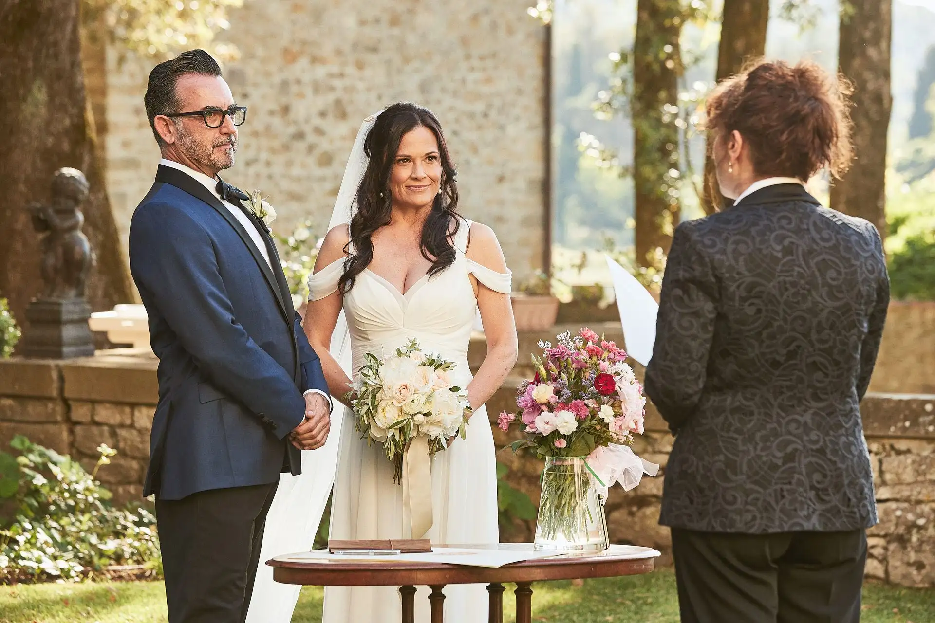 intimate villa di piazzano wedding