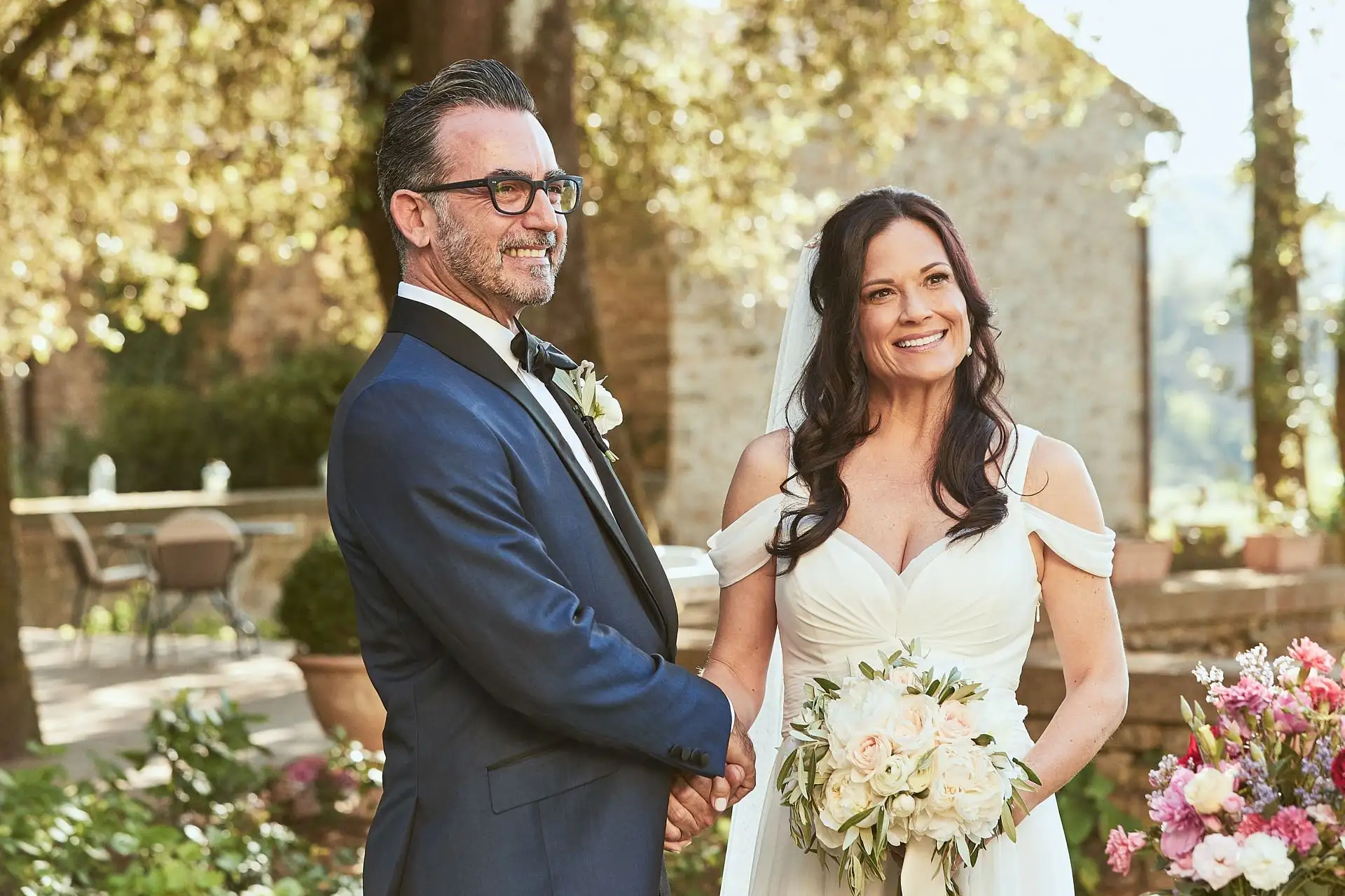 intimate villa di piazzano wedding