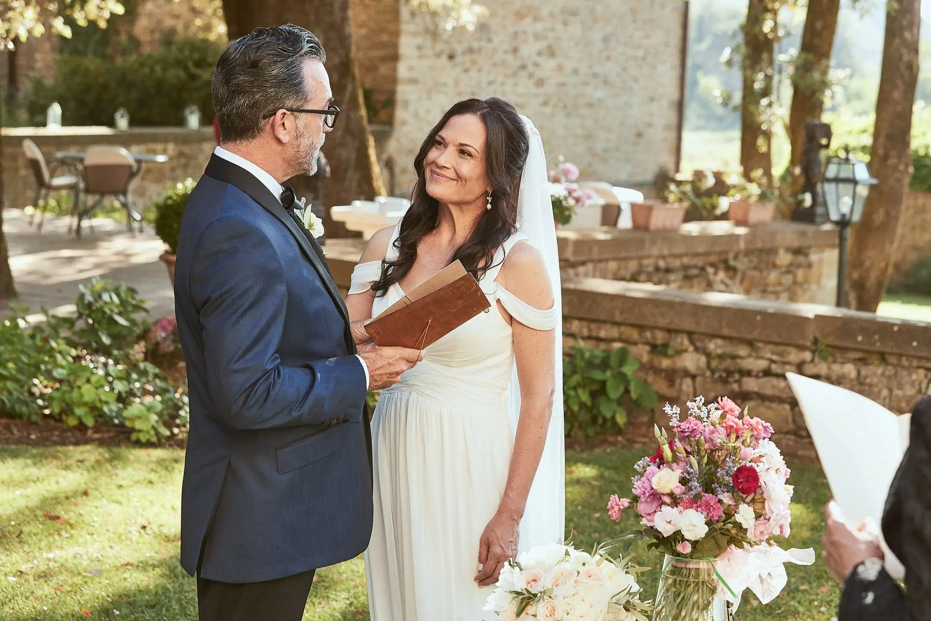 intimate villa di piazzano wedding