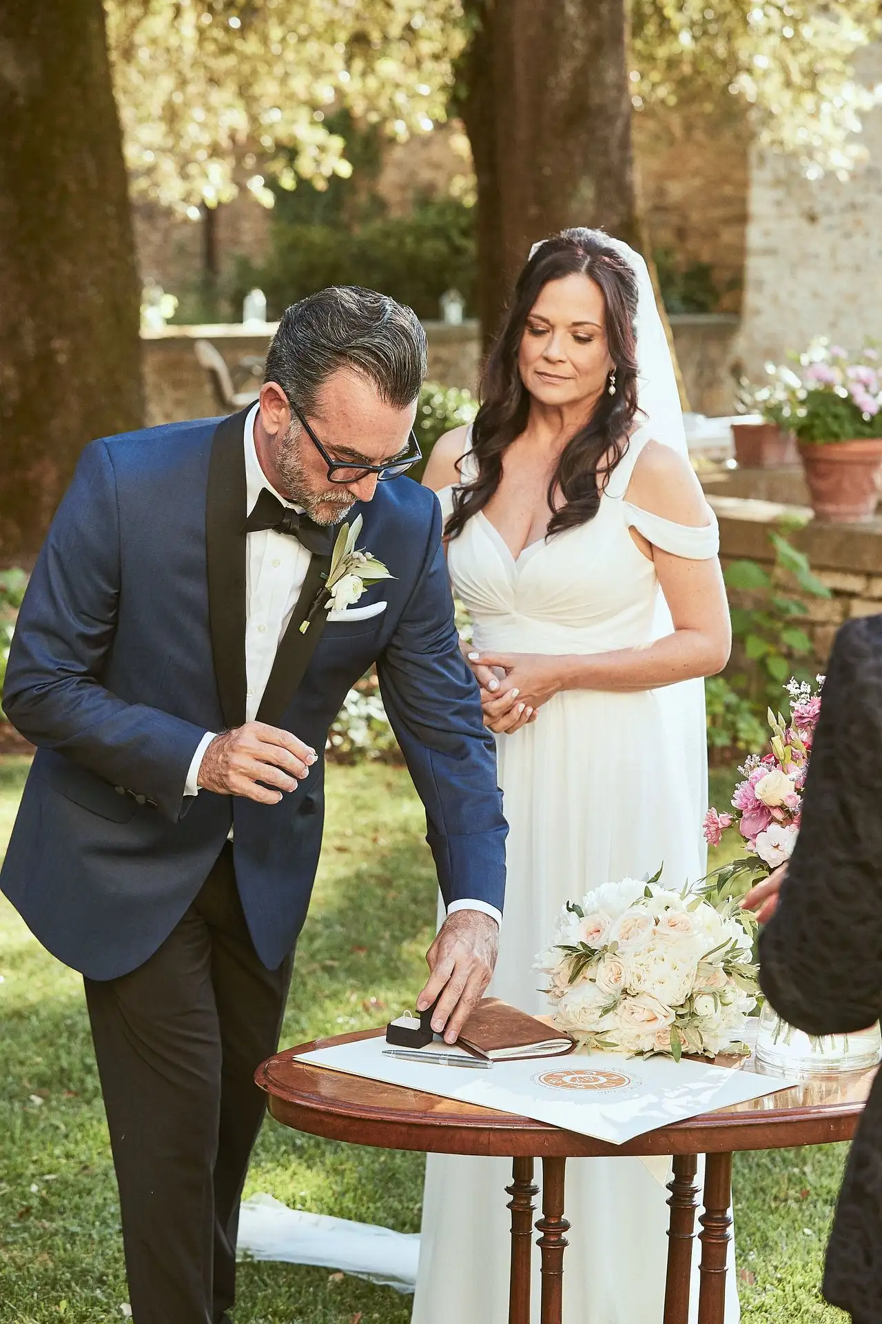 intimate villa di piazzano wedding